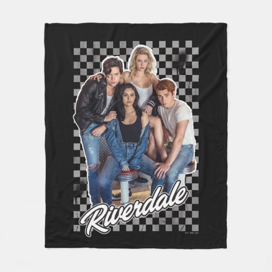Retro Riverdale Group Grafisch Fleece Deken (Voorkant)