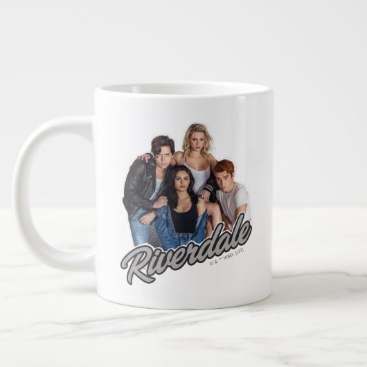 Retro Riverdale Group Grafisch Grote Koffiekop (Links)