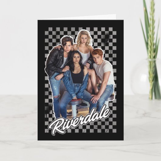 Retro Riverdale Group Grafisch Kaart (Voorkant)