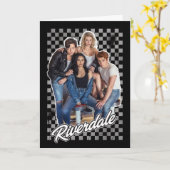 Retro Riverdale Group Grafisch Kaart (Gele Bloem)