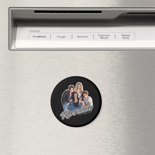 Retro Riverdale Group Grafisch Magneet (Insitu (Vaatwasser))