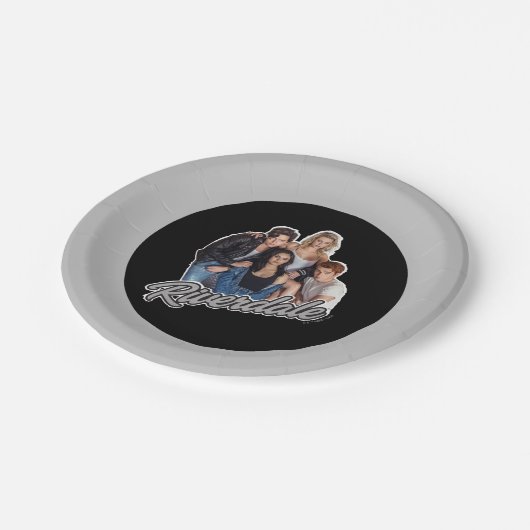 Retro Riverdale Group Grafisch Papieren Bordje (Gekanteld)