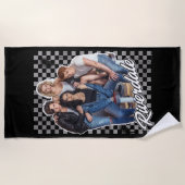 Retro Riverdale Group Grafisch Strandlaken (Voorkant)