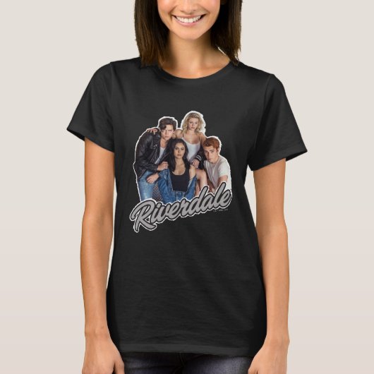 Retro Riverdale Group Grafisch T-shirt (Voorkant)