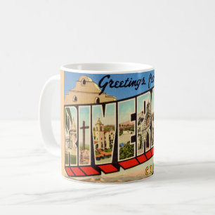 Retro Riverside California Welkom Kop