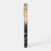Retro Rivier Gloed iPhone 16 Hoesje (Linkerkant)