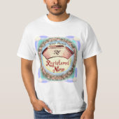 Retro RN Nurse Pet T-shirt (Voorkant)