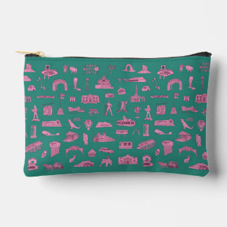 Retro Road Trip Cosmetische Tas