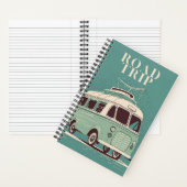 Retro Road Trip Journal | Road Trip Travel Journal Notitieboek (Binnen)