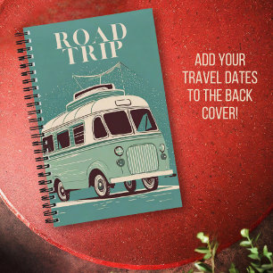 Retro Road Trip Journal Road Trip Travel Journal Notitieboek