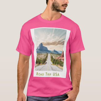  Retro Road Trip USA Nevada Poster T-shirt