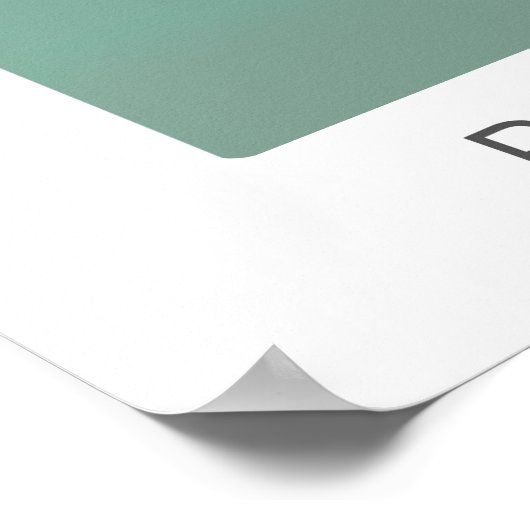 Retro roadster druk in pastel | Vervoer Poster (Hoek)