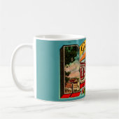 Retro  Roanoke, VA Coffee Mug Koffiemok (Links)