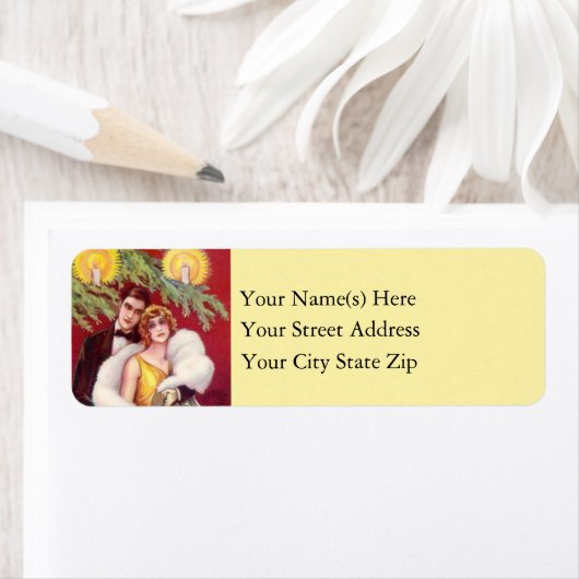 Retro Roaring 20s  Etiket (Insitu)