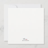 Retro Robijn Frame/Robijn 40-jarig Huwelijksjubile Kaart (Achterkant)