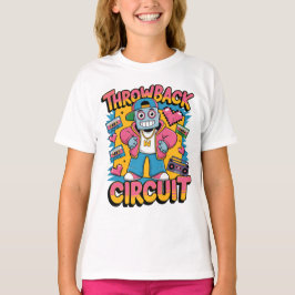 Retro Robot 90s Hip Hop Design – Leuk Cartoon Kuss T-shirt