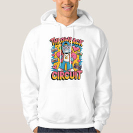 Retro Robot 90s Hip Hop Design – Leuke Cartoon Goo Hoodie