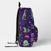 Retro Robot Alien Rugzak – Space Arcade Design (Links)