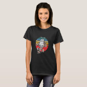 Retro Robot Fan Bot Technologie Geek Robotica T-shirt (Voorkant volledig)