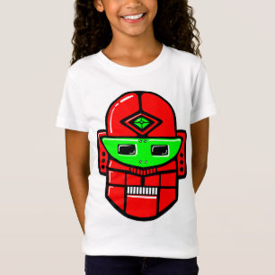 Retro Robot Head - Gepersonaliseerd T-shirt