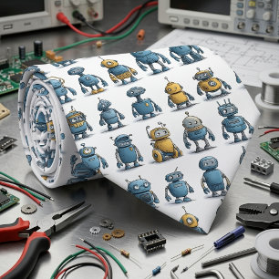Retro Robot Heren Das
