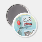 Retro Robot Magnet (Voorkant / Achterkant)