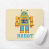 Retro Robot Muismat (Met muis)