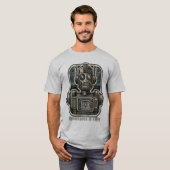 Retro Robot Resistance is een futiel T-shirt (Voorkant volledig)