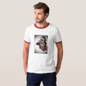 Retro Robot shirt (Voorkant volledig)