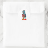 RETRO ROBOT STICKER (Tas)