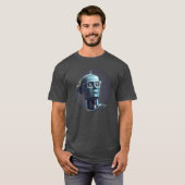 Retro Robot T-Shirt (Voorkant volledig)