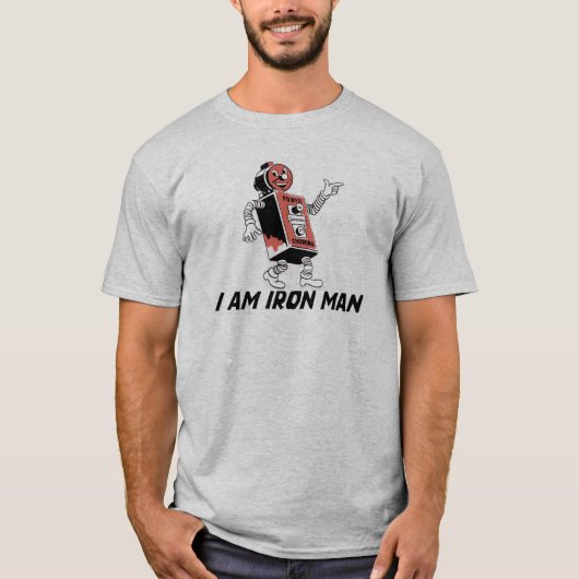 "Retro Robot" T-Shirt (Voorkant)