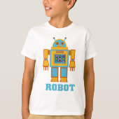 Retro Robot T-Shirt (Voorkant)