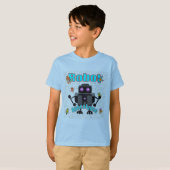 Retro Robot T-shirt (Voorkant volledig)