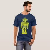 Retro Robot T-shirt (Voorkant volledig)
