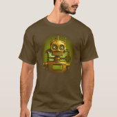 Retro Robot T-Shirt (Voorkant)