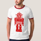 Retro Robot T-shirt (Voorkant)
