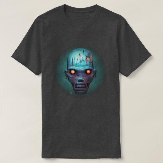 Retro Robot T-Shirt (Design voorkant)