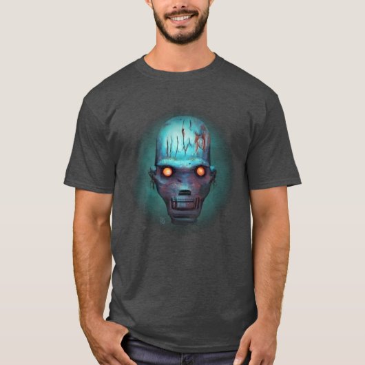Retro Robot T-Shirt (Voorkant)