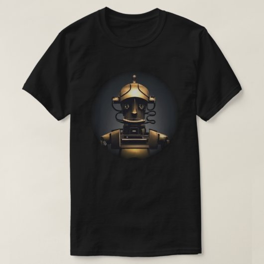 Retro Robot T-Shirt (Design voorkant)