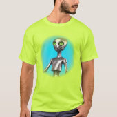 Retro Robot T-Shirt (Voorkant)