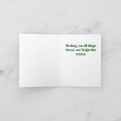 retro-robot-Wenskaart Feestdagen Kaart (Binnen)