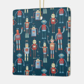 Retro robots keramisch siermiddel keramisch ornament (Links)