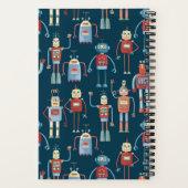 Retro Robots Notitieboek (Achterkant)