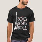  Retro Rock and Roll Kinderen T-shirt (Voorkant)