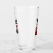 Retro Rock Gitaar Klassieke Muziek Nostalgie Desig Glas (Links)