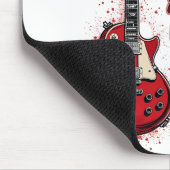 Retro Rock Gitaar Klassieke Muziek Nostalgie Desig Muismat (Hoek)