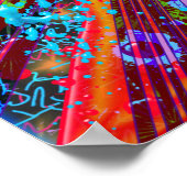 RETRO ROCK GUITARS AND SKULLS POSTER (Hoek)