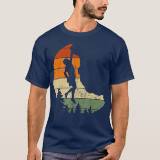 Retro Rock klimmen  klimmer T-shirt