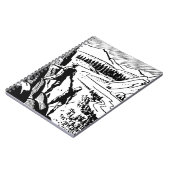 Retro Rock-klimmen Notitieboek (Linkerzijde)